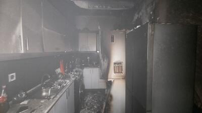 نجات ۸ شهروند مشهدی از میان دود آتش‌سوزی