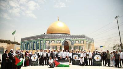 برگزاری مراسم استقبال مردمی از بازماندگان کربلای غزه در تهران