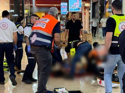 یک کشته بر اثر حمله با چاقو در مرکز خرید اسرائیل 