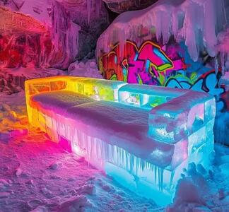 دکوراسیون داخلی اسکیمویی، گردشی در جذابترین خانه یخی! - چیدانه