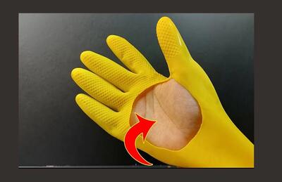 ۶ روش خلاقلانه برای ترمیم دستکش های سوراخ آشپزخانه
