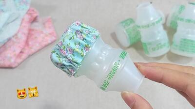 ایده بازیافت بطری پلاستیکی و تبدیل آن به عروسک و جامدادی های فانتزی !