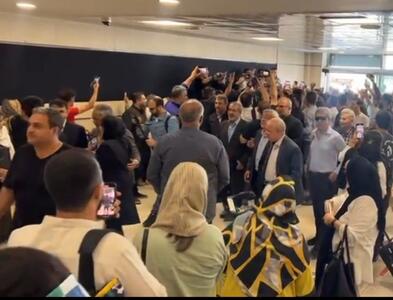 ببینید/ استقبال از دکتر پزشکیان در فرودگاه ارومیه