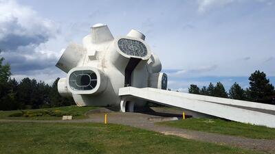 (تصاویر) ساختمان‌هایی که معماری علمی‌تخیلی «شوروی» را به رخ می‌کشند