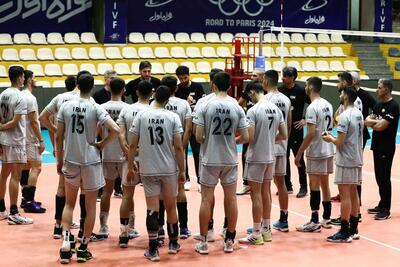 گزارش تصویری/ آخرین تمرین تیم ملی والیبال جوانان در تهران