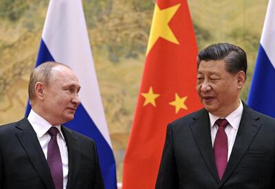 پوتین: روابط روسیه و چین در بالاترین سطح خود در تاریخ قرار دارد