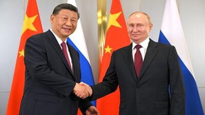 پوتین: روابط روسیه و چین در بالاترین سطح خود در تاریخ قرار دارد