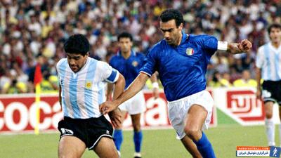 مهار دو پنالتی ایتالیا توسط سرخیو گویکوچه آ و صعود آرژانتین به فینال جام جهانی (1990/7/3) - پارس فوتبال | خبرگزاری فوتبال ایران | ParsFootball