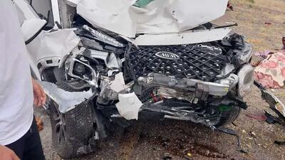 یک فوتی و چهار مصدوم بر اثر تصادف دو خودرو اوپتیما و ام وی ام در مشهد