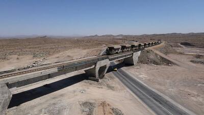 راه آهن زاهدان - ایرانشهر - چابهار با ۷۰ درصد پیشرفت فیزیکی در حال اجراست