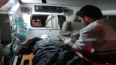 امدادرسانی به دو مصدوم و حادثه دیده در شهرکرد به شلمزار