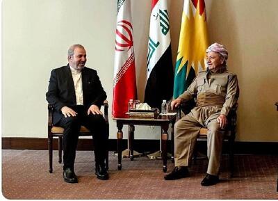 بارزانی در عراق با سفیر کشورمان دیدار کرد/ روابط ریشه‌دار و قدیمی است