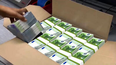 (ویدئو) اسکناس 50 یورویی چگونه تولید می شود؟