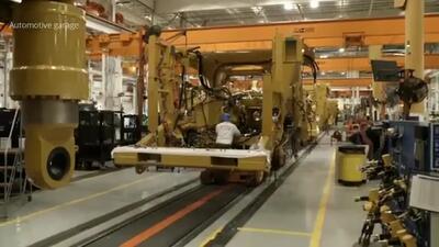 (ویدئو) مراحل جذاب و دیدنی تولید کامیون‌های غول‌پیکر معدنی