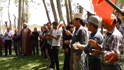 شور و حال انتخاباتی در مناطق عشایر نشین سمیرم + فیلم