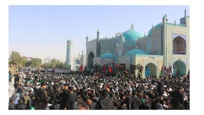 برگزاری مراسم محرم در بیش از ۷۰ هزار مسجد در افغانستان