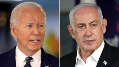 جزئیات تماس بایدن و نتانیاهو
