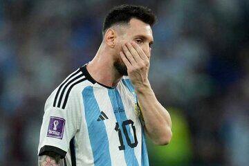 (عکس) صعود آرژانتین پس از اشتباه باورنکردنی لیونل مسی