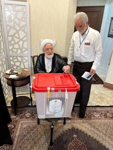 مهدی کروبی در انتخابات شرکت کرد