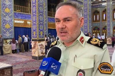فرمانده انتظامی یزد خبر داد: امنیت انتخابات در یزد تامین و برقرار است