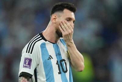 عکس | صعود آرژانتین پس از اشتباه باورنکردنی لیونل مسی