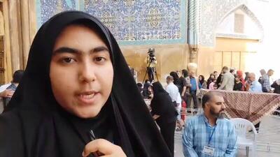 فیلم/ اصفهانی‌ها در میدان رای‌گیری