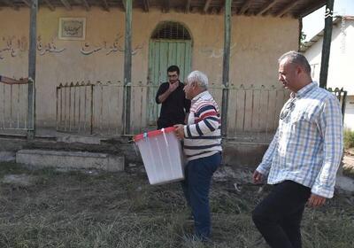 عکس/ رای گیری در مناطق کوهپایه گلستان