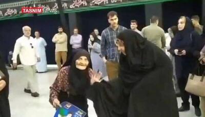 فیلم/ مادر خوزستانی با یک قرن عمر در صف انتخابات