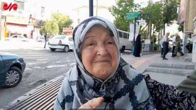 فیلم/ دعوت مادر شهید ۸۴ ساله برای حضور پرشور در انتخابات