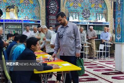 ازدحام صبحگاهی در برخی شعب اخذ رای در خوزستان