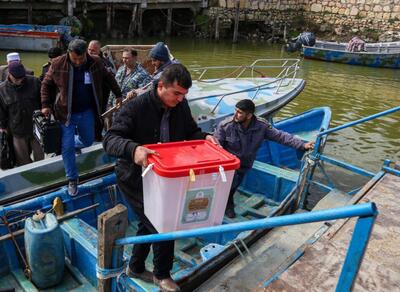 شرکت ساکنان تنها جزیره ایرانی دریای خزر در انتخابات ریاست جمهوری
