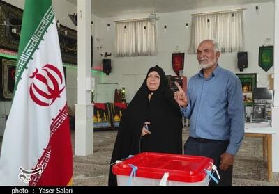 اسلامشهری‌ها در صف رأ‌ی‌گیری مرحله دوم انتخابات- فیلم دفاتر استانی تسنیم | Tasnim
