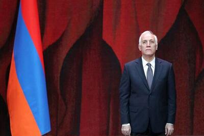 آرزوی رئیس‌جمهور ارمنستان برای پزشکیان