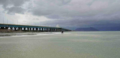 تراز دریاچه ارومیه ۲۶ سانتی متر افزایش یافته است