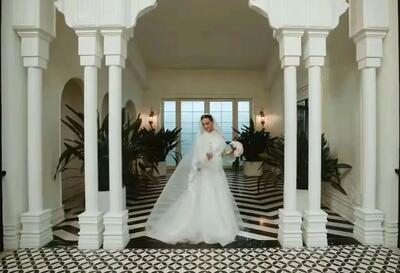 عکس/ مراسم ازدواج لاکچری سپند امیرسلیمانی و مونا کرمی | اقتصاد24