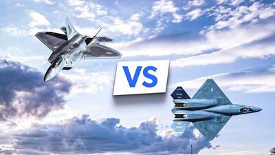 (تصاویر) چرا نیروی هوایی ایالات متحده F-۲۲ Raptor را به Northrop YF-۲۳ ترجیح داد؟