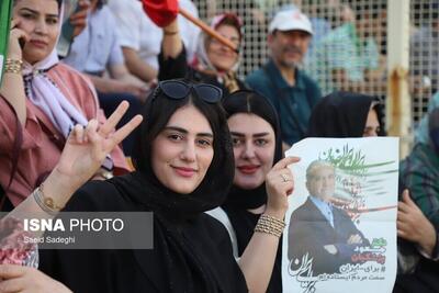 (تصاویر) جشن پیروزی مسعود پزشکیان در تبریز