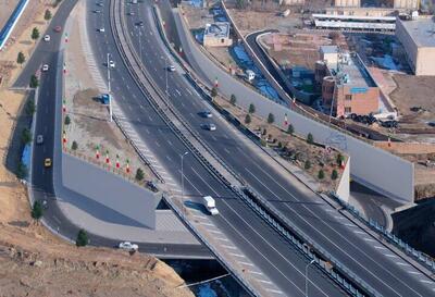 شمارش معکوس برای افتتاح زیرگذر بزرگراه همدانی