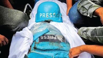جنگ غزه، مرگبارتر از جنگ جهانی دوم  برای خبرنگاران