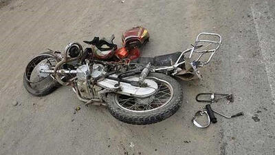 مرگ دو موتور سوار جوان در بزرگراه امام علی تهران