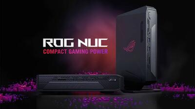 معرفی مینی پی‌سی ROG NUC ایسوس با پردازنده Core Ultra 9