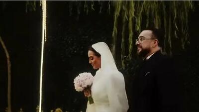 عکس دسته جمعی بازیگران در عروسی سپند امیرسلیمانی/ تصویر