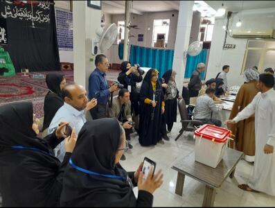 بازتاب گسترده انتخابات ریاست جمهوری در مرکز استان خوزستان