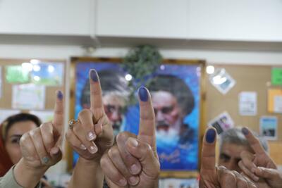 جلوه‌هایی از حضور حماسی البرزی‌ها در انتخابات