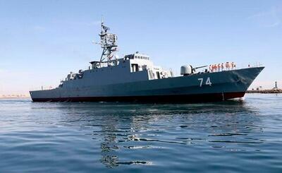 کشتی جنگی ایران دچار حادثه شد