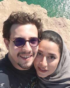 عاشقانه های ناب امیر کاظمی و همسرش مهتاب محسنی