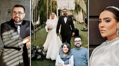عکس‌های لو رفته از مراسم عروسی سپند امیر سلیمانی و مونا کرمی | اقتصاد24