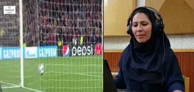 فرنوش جعفری: همواره دوست داشتم اولین گزارشگر زن یک بازی فوتبال مردانه باشم