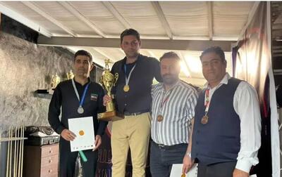کسب مدال برنز رقابتهای اسنوکر پیشکسوتان کشور توسط ورزشکار اردبیلی