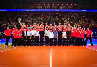 قهرمانی چین در مسابقات والیبال چلنجر کاپ - تسنیم